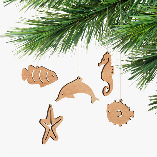 Australian Sea Life Souvenir Ornaments - Box Set