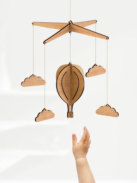 Hot Air Balloon Baby Mobile